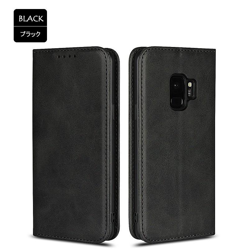 Galaxy S9 ケース 手帳型 KF レザー 手帳 カバー ギャラクシーS9