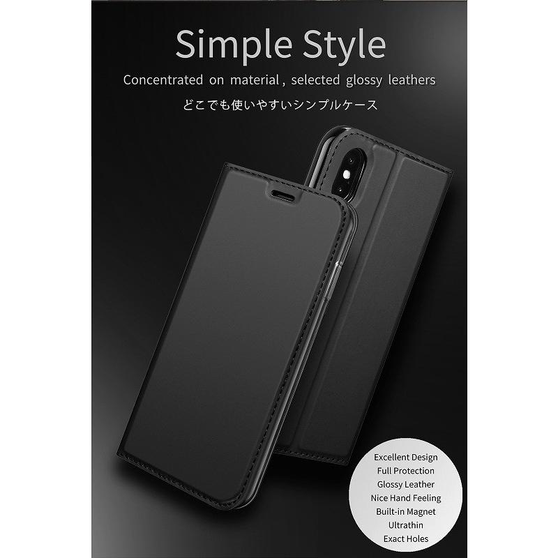 AQUOS R2 ケース 手帳型 モダン 手帳 カバー アクオスR2 スマホケース 耐衝撃 おしゃれ ベルトなし 706SH SH03K SH-03K SHV42 aquosr2｜kfstore｜03