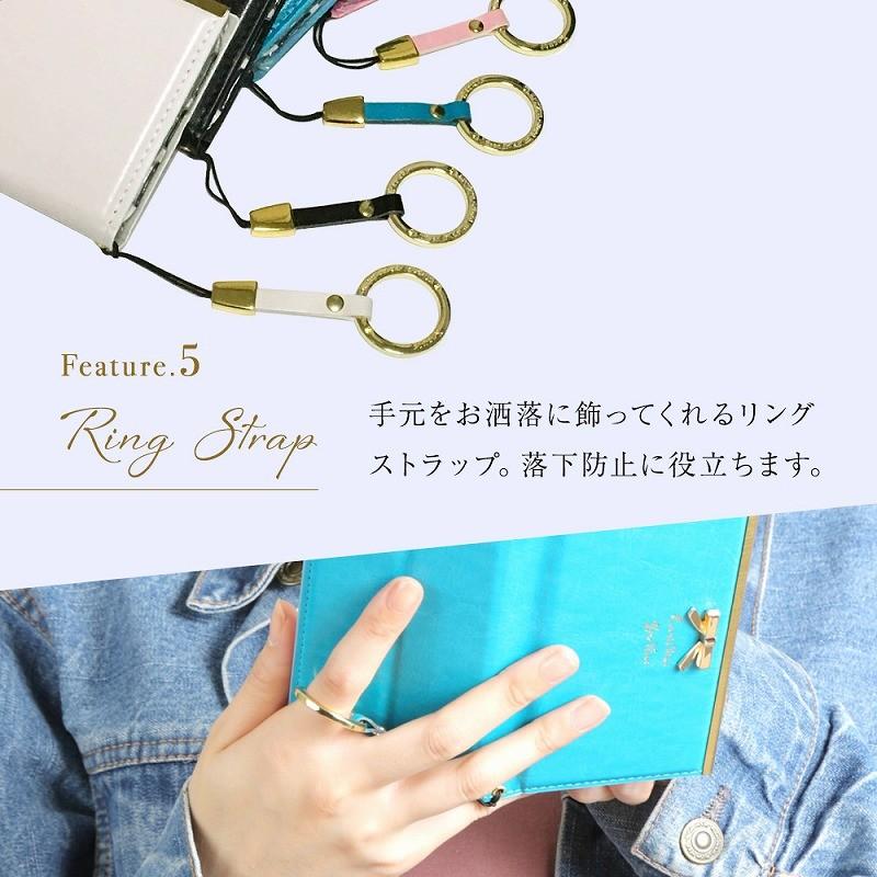 iPhone16e ケース 手帳型 リボンケース アイフォン16e おしゃれ かわいい 耐衝撃 スマホケース 携帯ケース iPhone カバー 手帳 | iPhone | 06