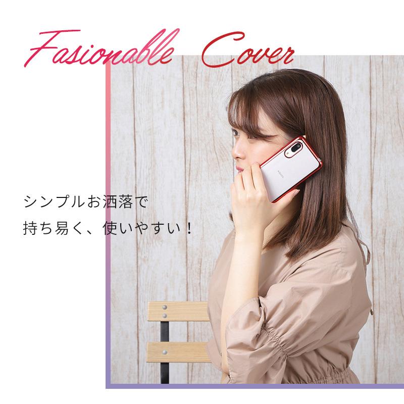 AQUOS sense3 ケース TPU color アクオスセンス3 カバー AQUOS sense3 basic sense3 lite スマホケース クリア おしゃれ ソフト SH-02M SHV45 SH-RM12｜kfstore｜03