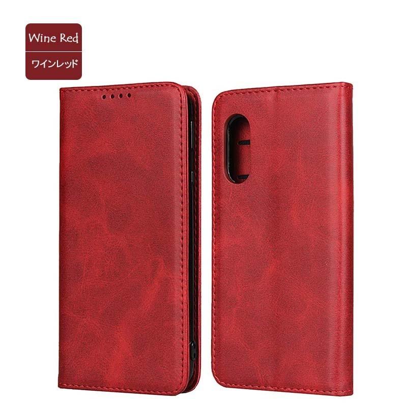 AQUOS sense3 plus ケース 手帳型 KF レザー 手帳 カバー AQUOSセンス3