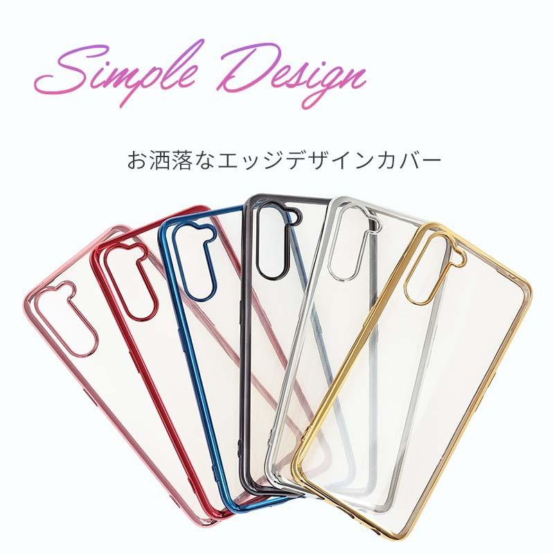 OPPO Reno 3A ケース TPU color カバー おしゃれ かわいい 耐衝撃 クリア スマホ 携帯 オッポ リノ3A ワイモバイル A002OP CPH2013 ソフトケース | OPPO | 01