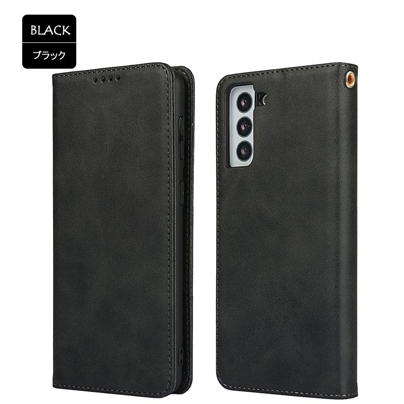Galaxy S21 ケース 手帳型 KF レザー SCG09 SC-51B SC51B 保護