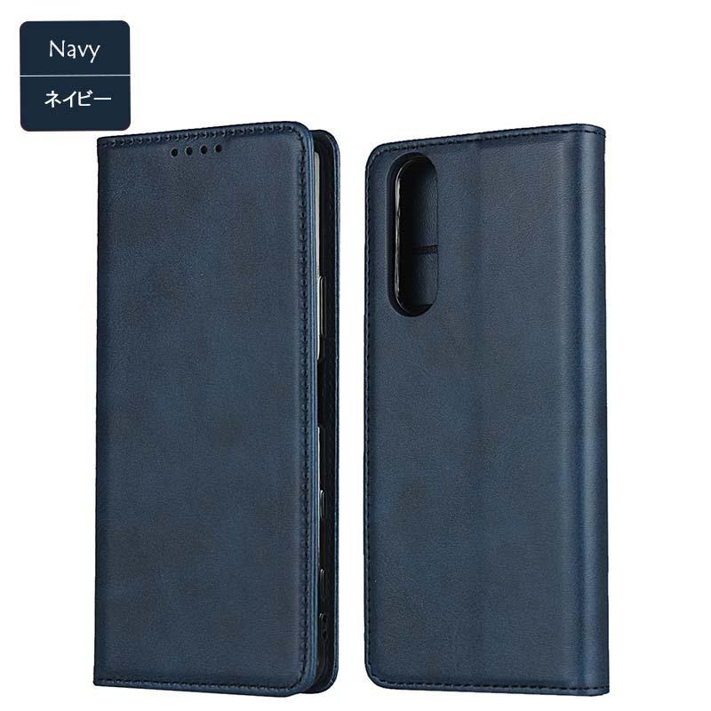 Xperia Xperia10 III ケース 手帳型 KF レザー 手帳 カバー