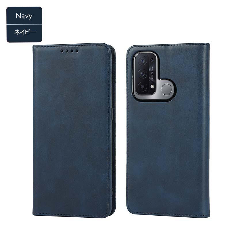 OPPO - スマホ OPPO Reno5 A Yモバイル版 新品未開封 手帳型ケースセット Reno OPPO Reno5 A ケース 手帳型 eSIM対応版 カバー ベルト無し