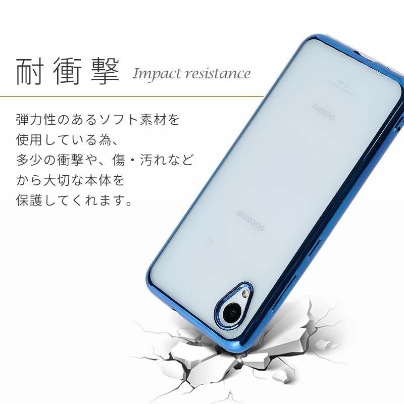 Galaxy A22 5G ケース TPU color カバー 耐衝撃 おしゃれ かわいい