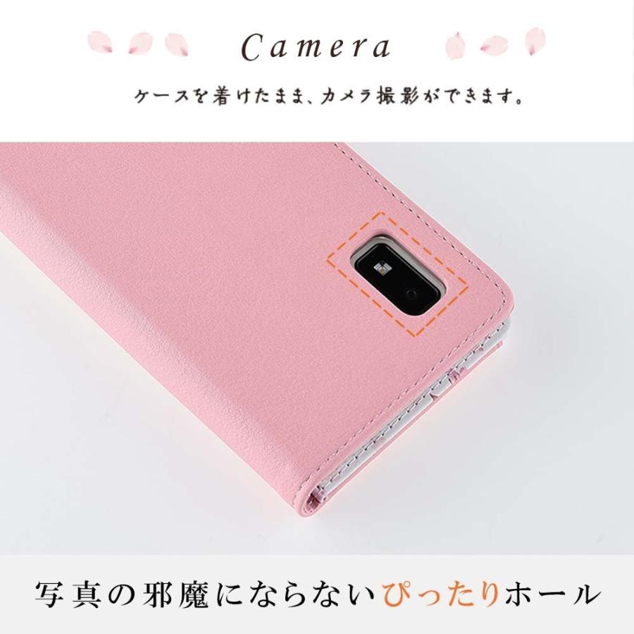 AQUOS wish wish2　ケース　カバー　ネイビー　手帳型