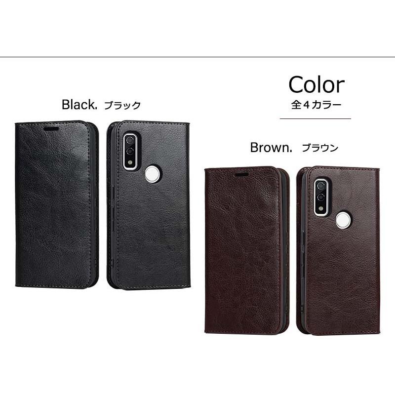 arrows We ケース 手帳型 アローズWe GL 本革 皮革 カバー スマホケース アローズ F51B F-51B A101FC FCG01 おしゃれ 耐衝撃 携帯ケース｜kfstore｜06