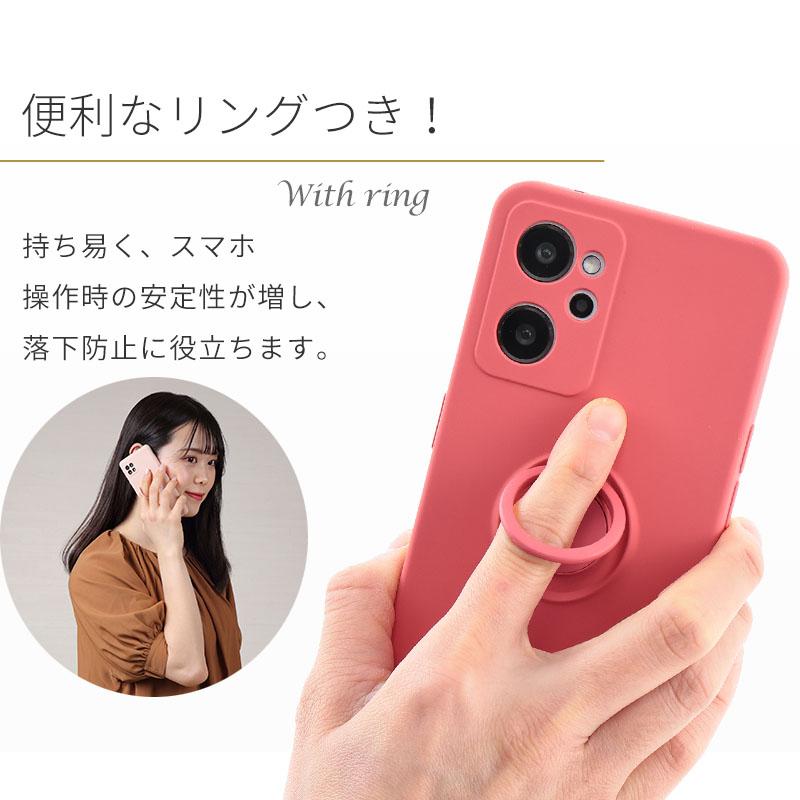 美品　OPPO Reno 7A SIMフリー 128GB 社外ケースおまけ付き LooCo Official Shop / [ LOOF BASIC-SHELL SLIM CARD ] OPPO Reno7 A
