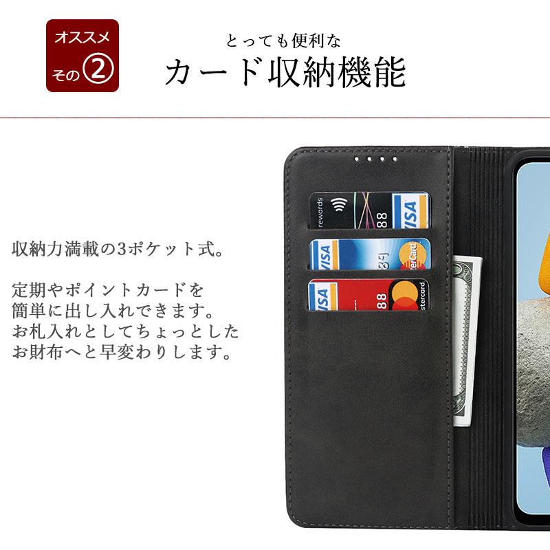 Galaxy M23 5G ケース 手帳型 KF レザー カバー おしゃれ 手帳 耐衝撃 