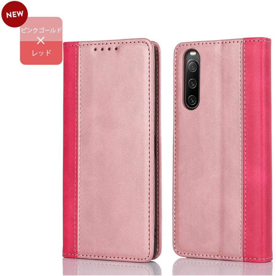 Xperia 10 V ケース 手帳型 エクスペリア10V カバー KF レザー Xperia 10 V ケース 手帳型 エクスペリア10V カバー KF レザー