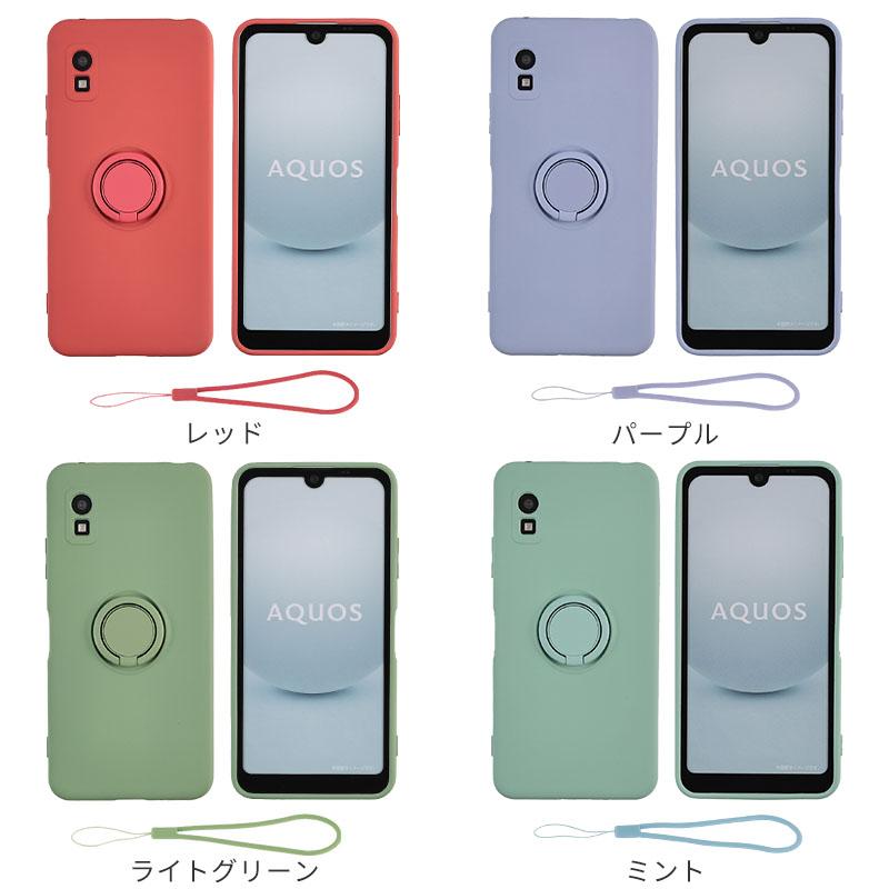 AQUOS wish3 ケース アクオスwish3 カバー シリコン リング おしゃれ 耐衝撃 クリア スマホケース SH-53D SH53D A302SH A303SH 携帯ケース｜kfstore｜12