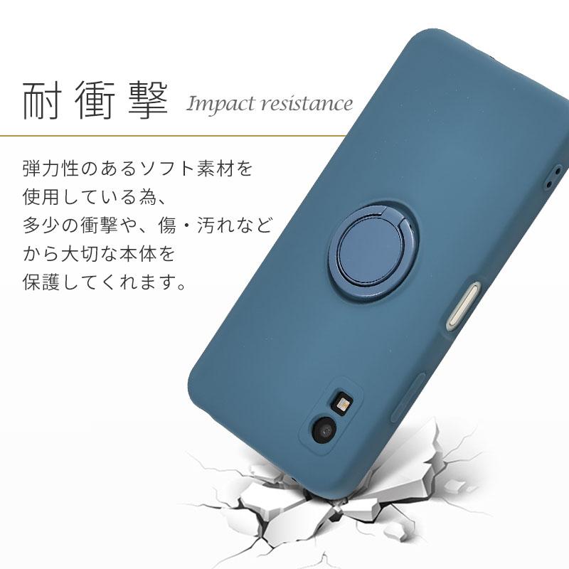 AQUOS wish3 ケース アクオスwish3 カバー シリコン リング おしゃれ 耐衝撃 クリア スマホケース SH-53D SH53D A302SH A303SH 携帯ケース｜kfstore｜06