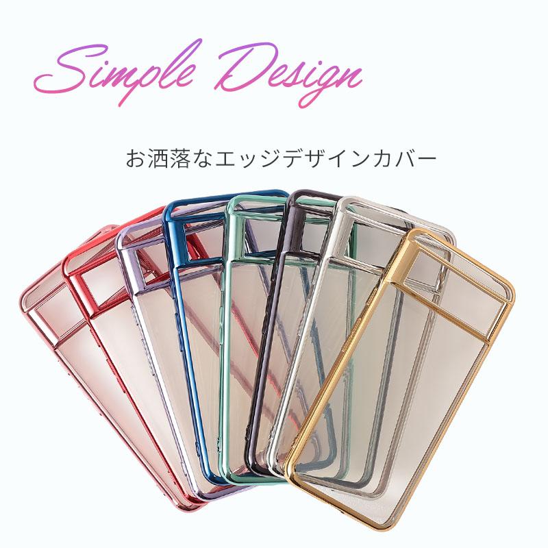 グーグル ピクセル8a ケース Pixel8 カバー TPU color Google おしゃれ クリア 耐衝撃 pixel8a スマホ 携帯 ソフトケース かわいい オシャレ | Google Pixel | 01