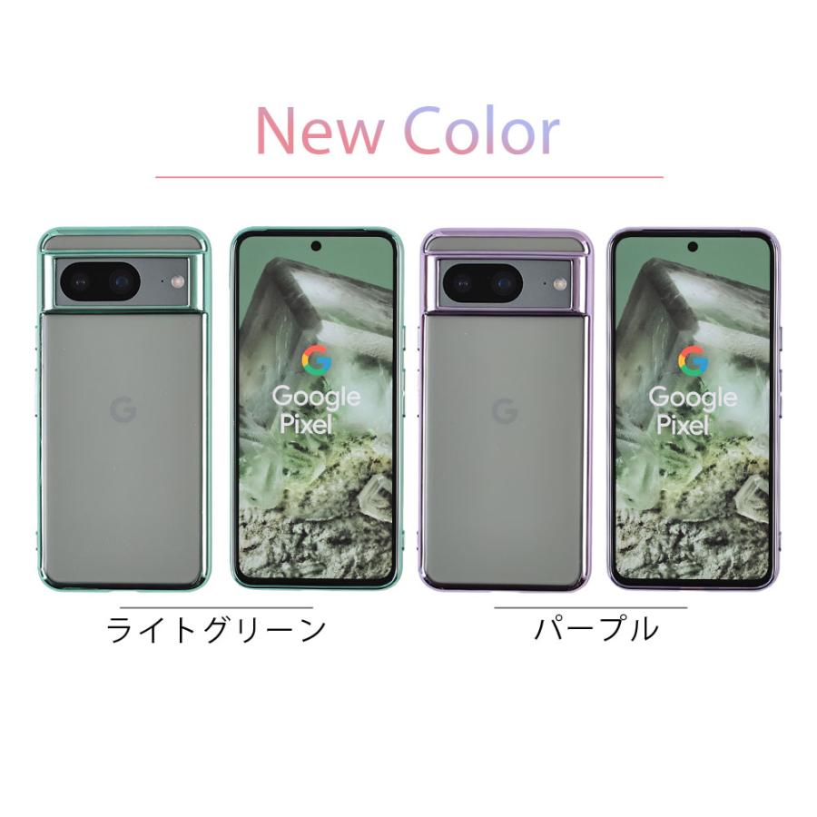 Google Pixel グーグル ピクセル8a ケース Pixel8 カバー TPU color
