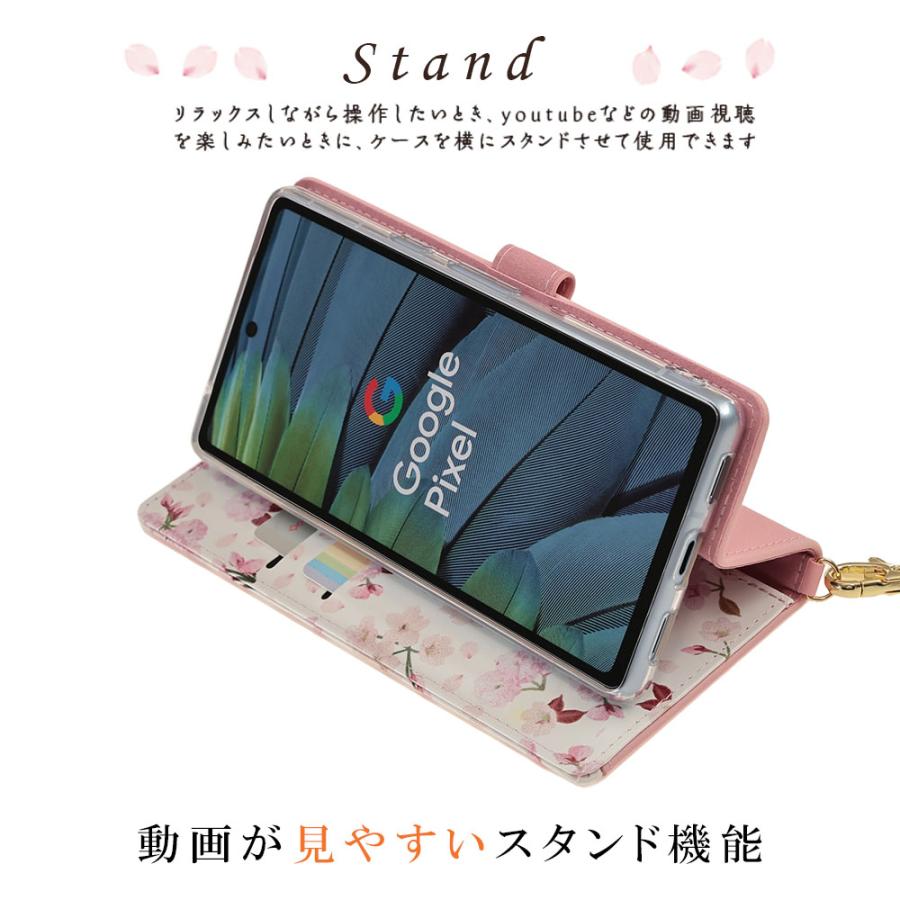 Google Pixel Pixel8a ケース グーグル ピクセル8a 手帳型 花柄ケース