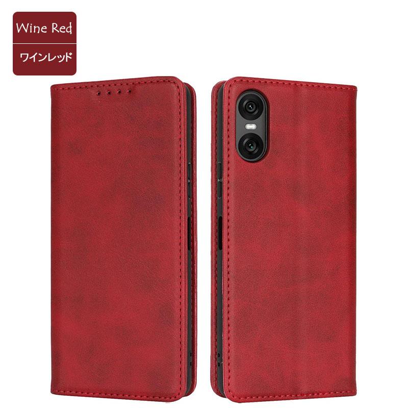 Xperia 10 VI ケース 手帳型 エクスペリア10 カバー KF レザー 手帳