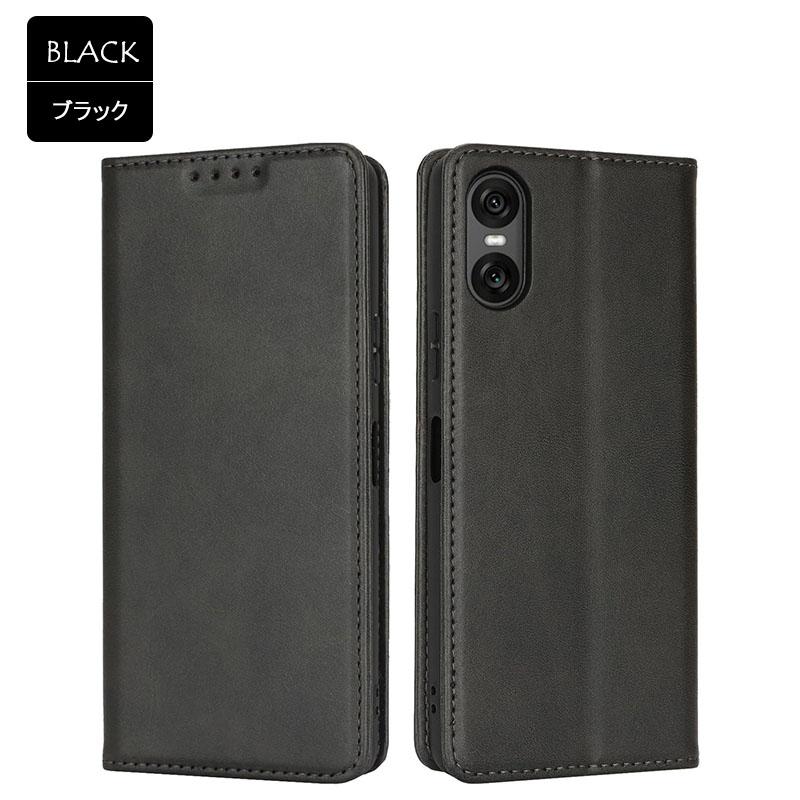 Xperia 10 VI ケース 手帳型 エクスペリア10 VI カバー KF レザー 手帳 スマホケース SO-52E SO52E SOG14 A402SO XQ-ES44 XQES44 耐衝撃 おしゃれ Xperia10VI | Xperia | 08