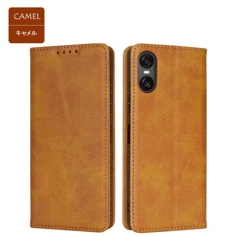 Xperia 10 VI ケース 手帳型 エクスペリア10 VI カバー KF レザー 手帳 スマホケース SO-52E SO52E SOG14 A402SO XQ-ES44 XQES44 耐衝撃 おしゃれ Xperia10VI | Xperia | 09