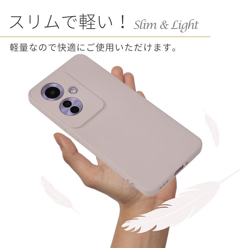 Reno OPPO Reno11 A ケース シリコンケース カバー A401OP