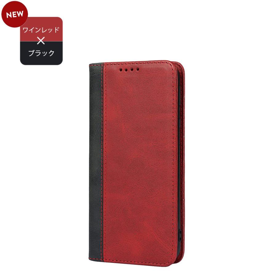 arrows We2 ケース 手帳型 アローズWe2 カバー KF レザー おしゃれ 耐衝撃 スマホケース アローズ F-52E F52E FCG02 A402FC M07 携帯ケース | arrows | 16