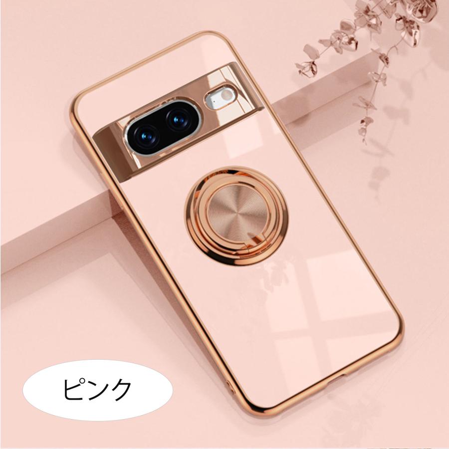 Pixel9a ケース ピクセル9 カバー ラグジュア リング グーグル ピクセル9 プロ Google おしゃれ 耐衝撃 かわいい pixel 9Pro スマホ 携帯 ソフトケース | Google Pixel | 12