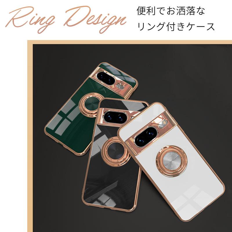 Pixel9a ケース ピクセル9 カバー ラグジュア リング グーグル ピクセル9 プロ Google おしゃれ 耐衝撃 かわいい pixel 9Pro スマホ 携帯 ソフトケース | Google Pixel | 02