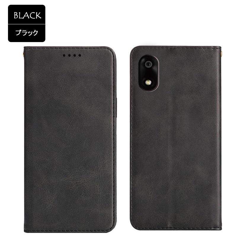 ZTE かんたんスマホ4 ケース A402ZT 手帳型 KF レザー スマホケース