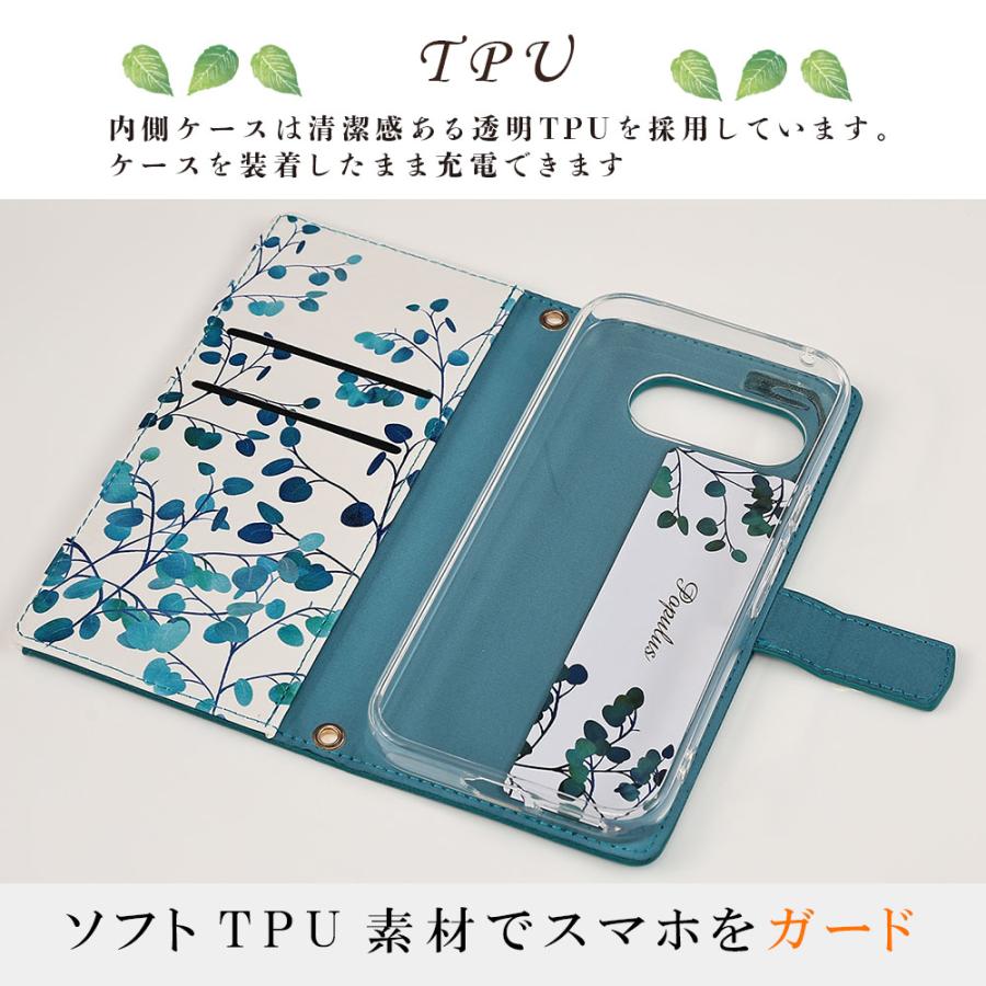 Pixel9a ケース グーグル ピクセル9a 手帳型 リーフケース Google カバー おしゃれ かわいい 耐衝撃 googlepixel9a スマホ 携帯 ストラップ付 | Google Pixel | 06