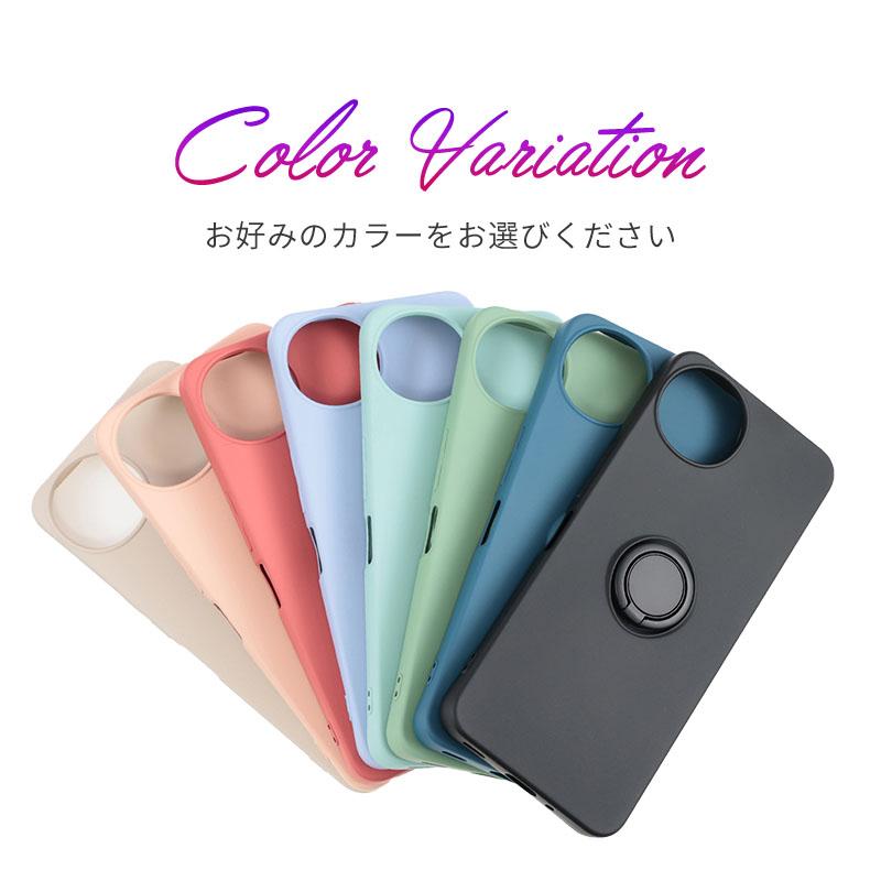 AQUOS wish5 ケース アクオスwish5 カバー シリコン リング おしゃれ