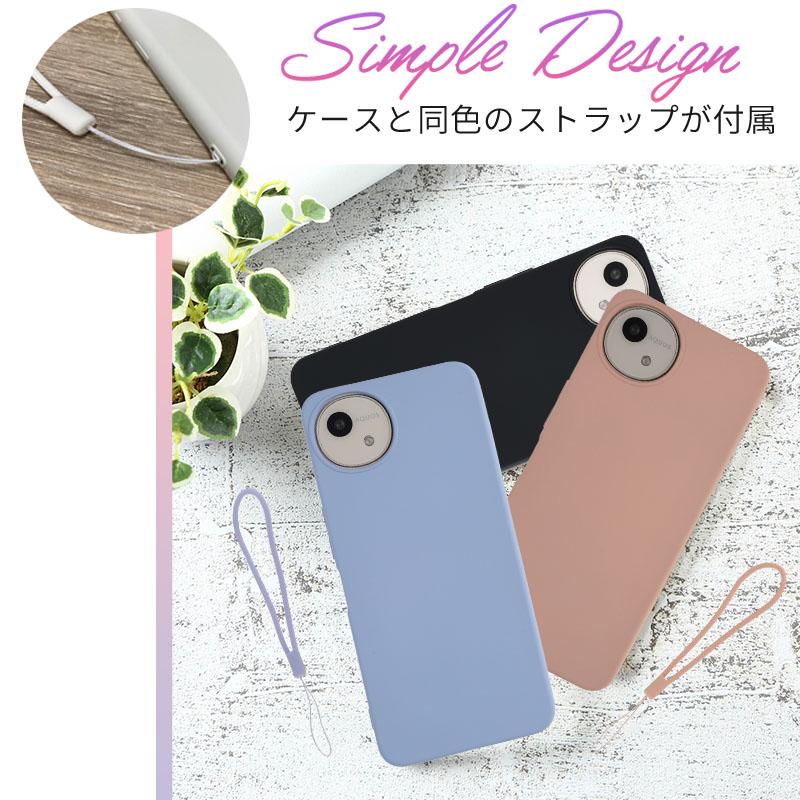 AQUOS wish5 ケース アクオスwish5 カバー シリコンケース おしゃれ 耐