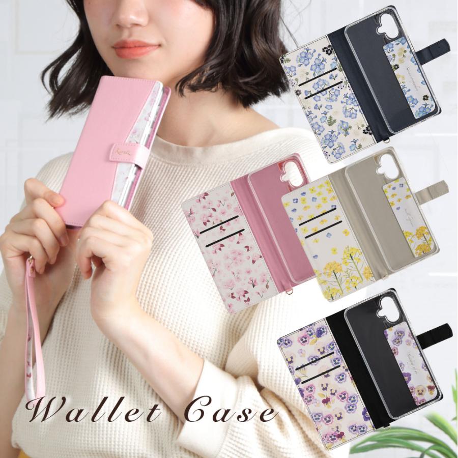 Galaxy A25 5G ケース 手帳型 花柄ケース ギャラクシー スマホケース