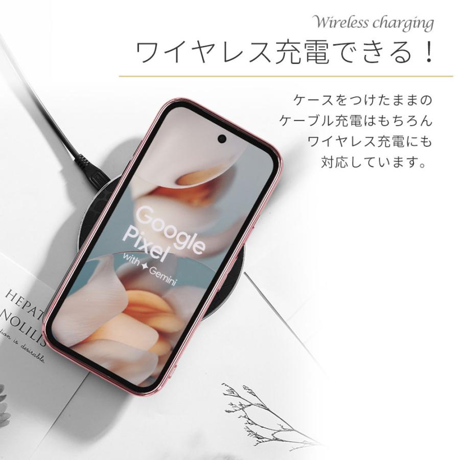 Pixel10 ケース ピクセル10 カバー TPU color グーグル Google ピクセル 10Pro プロ おしゃれ クリア 耐衝撃 googlepixel10 スマホ 携帯 ソフトケース かわいい | Google Pixel | 05