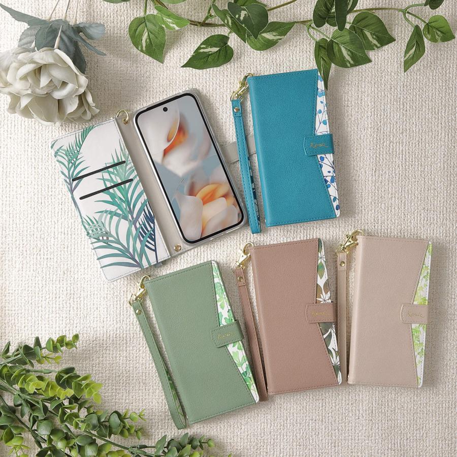 iPhone17 ケース 手帳型 リーフケース アイフォン17 カバー 手帳 耐衝撃 おしゃれ かわいい アイフォン17 携帯ケース ストラップ付 | iPhone | 01