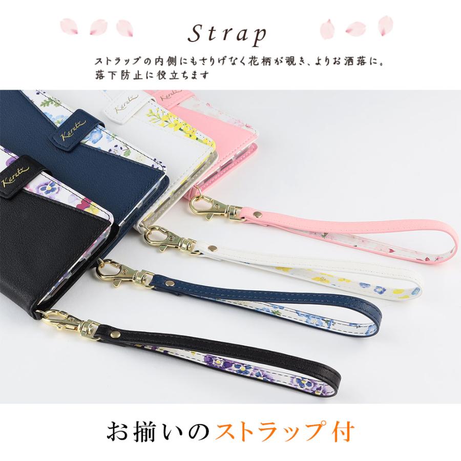 Xperia 10 VII ケース 手帳型 エクスペリア10VII カバー 花柄ケース かわいい おしゃれ 耐衝撃 スマホ 携帯 SO-52F SO52F SOG16 A502SO XQ-FE44 XQFE44 可愛い | Xperia | 11