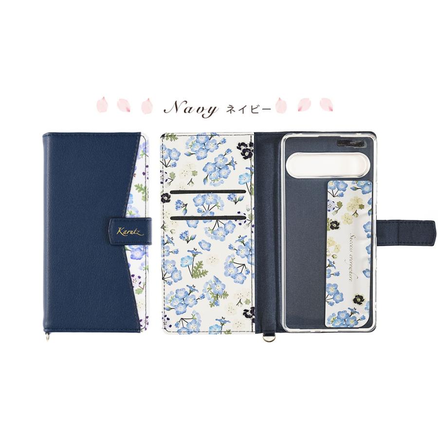 Xperia 10 VII ケース 手帳型 エクスペリア10VII カバー 花柄ケース かわいい おしゃれ 耐衝撃 スマホ 携帯 SO-52F SO52F SOG16 A502SO XQ-FE44 XQFE44 可愛い | Xperia | 14