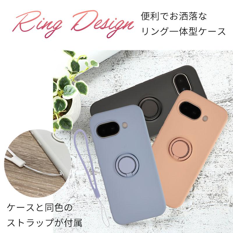 Google Pixel Pixel10a ケース グーグル ピクセル10a シリコン リング