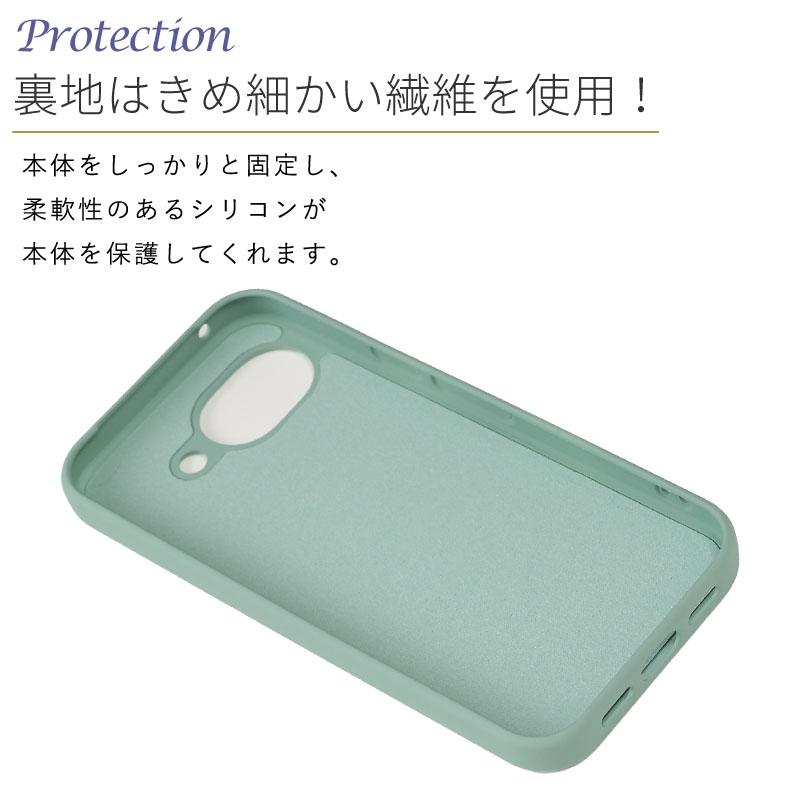 Pixel10a ケース グーグル ピクセル10a シリコン ケース カバー Google 耐衝撃 薄型 pixel 10a スマホ 携帯 ソフトケース かわいい おしゃれ | Google Pixel | 07