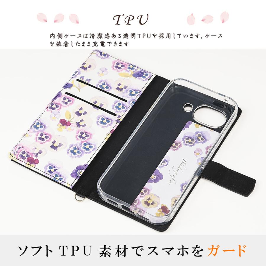 Pixel10a ピクセル10a ケース グーグル 手帳型 花柄ケース Google カバー 耐衝撃 かわいい googlepixel10a スマホ 携帯 おしゃれ ストラップ付 | Google Pixel | 10