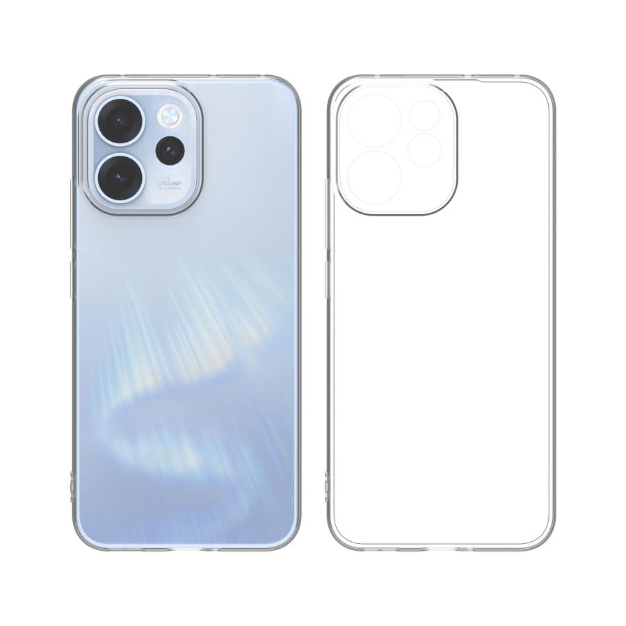 OPPO（オッポ） OPPO Reno15 A ケース TPU 透明 クリア A601OP カバー