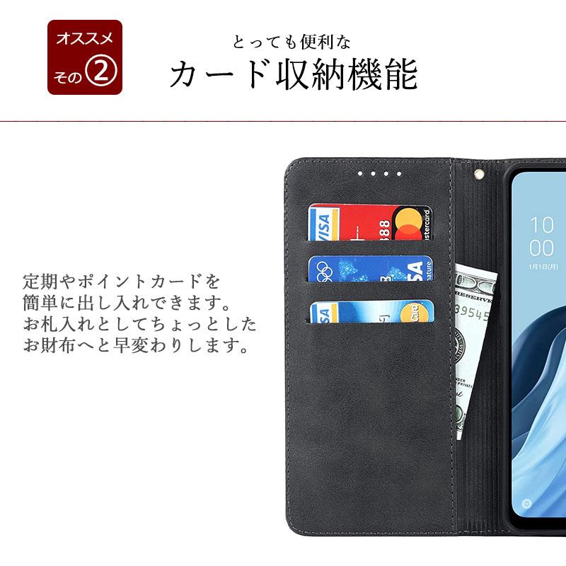 かんたんスマホ5 ケース A601ZT 手帳型 KF レザー スマホケース カバー 携帯ケース おしゃれ お洒落 耐衝撃 保護 手帳 ZTE | ZTE | 02