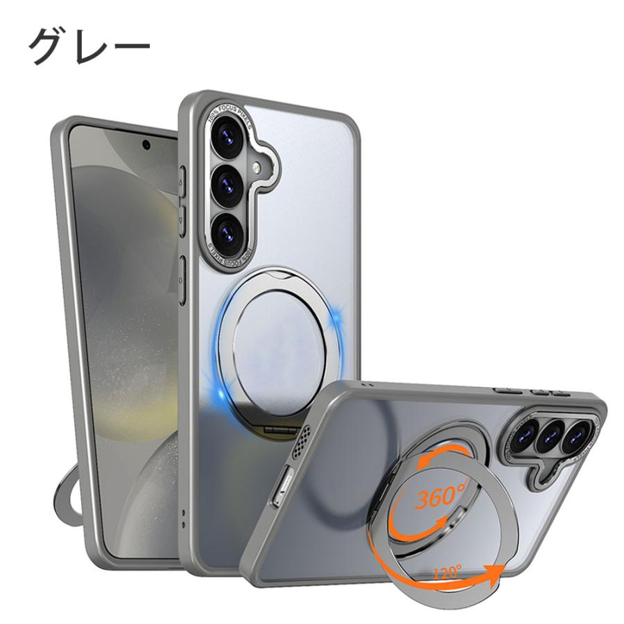 Galaxy S26 ケース スタンドリング カバー ギャラクシーS26 耐衝撃 保護 SC-51G SCG36 SM-S942Z おしゃれ Magsafe対応 マグセーフ スマホケース | Galaxy | 10