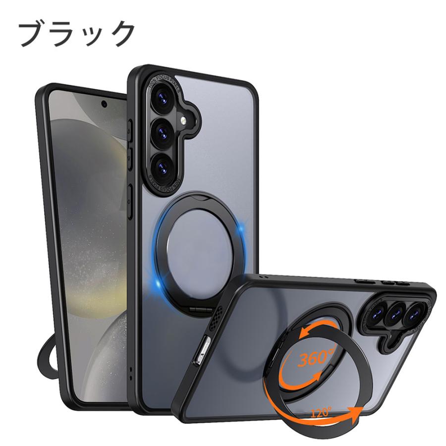 Galaxy S26 ケース スタンドリング カバー ギャラクシーS26 耐衝撃 保護 SC-51G SCG36 SM-S942Z おしゃれ Magsafe対応 マグセーフ スマホケース | Galaxy | 08