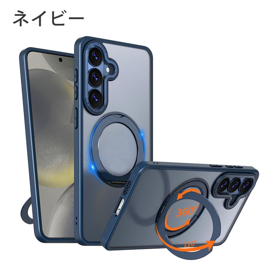 Galaxy S26 ケース スタンドリング カバー ギャラクシーS26 耐衝撃 保護 SC-51G SCG36 SM-S942Z おしゃれ Magsafe対応 マグセーフ スマホケース | Galaxy | 09