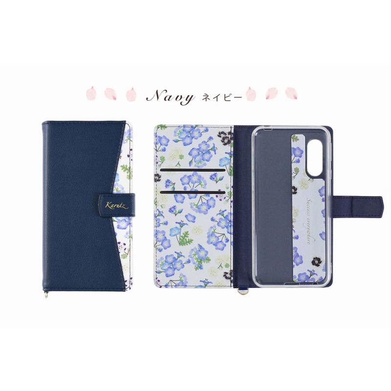 arrows We3 ケース 手帳型 アローズWe3 カバー 花柄ケース おしゃれ かわいい 耐衝撃 スマホケース F-52G F52G FCG04 M09 携帯ケース | arrows | 14