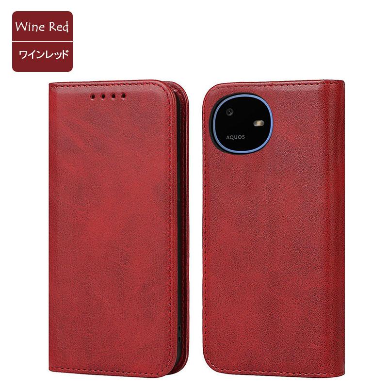 AQUOS wish6 ケース 手帳型 アクオスwish6 カバー KF レザー おしゃれ