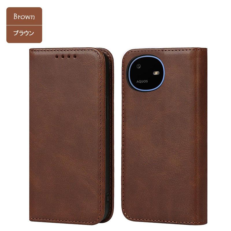 AQUOS wish6 ケース 手帳型 アクオスwish6 カバー KF レザー おしゃれ