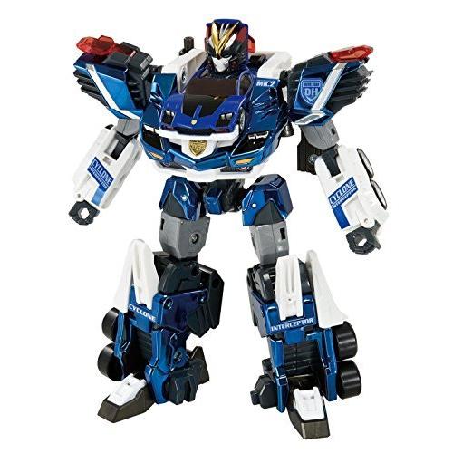 トミカ ハイパーレスキュー ドライブヘッド 01MKII サイクロンインターセプター フォースフィールドモード 