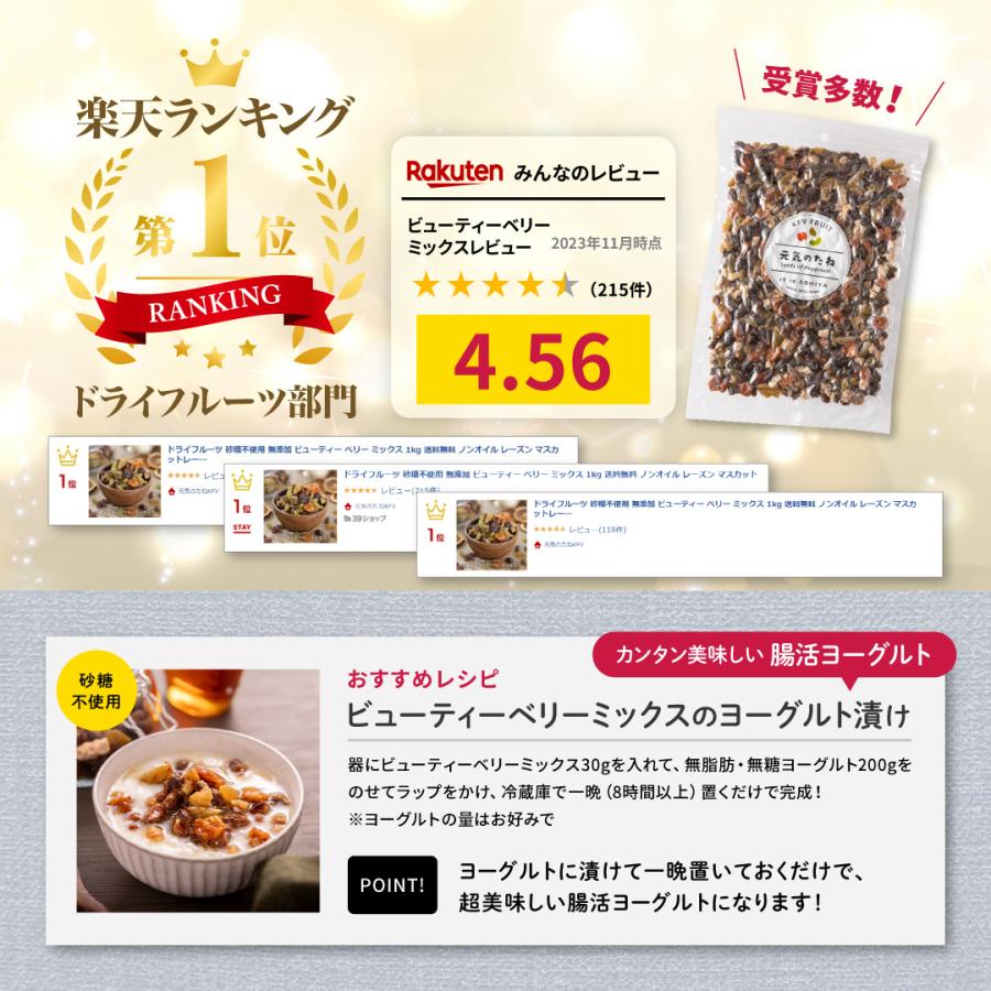 元気のたね 無添加 砂糖不使用 ビューティー ベリーミックス 900g