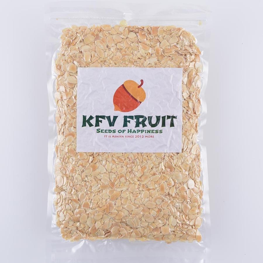 アーモンド スライス 素焼き ナッツ 無塩 無添加 100g アーモンドスライス お試し ポイント消化|kfvfruit|07